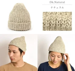 HIGHLAND 2000 Hats^/ Cotton Linen Short Knitsted Cap
