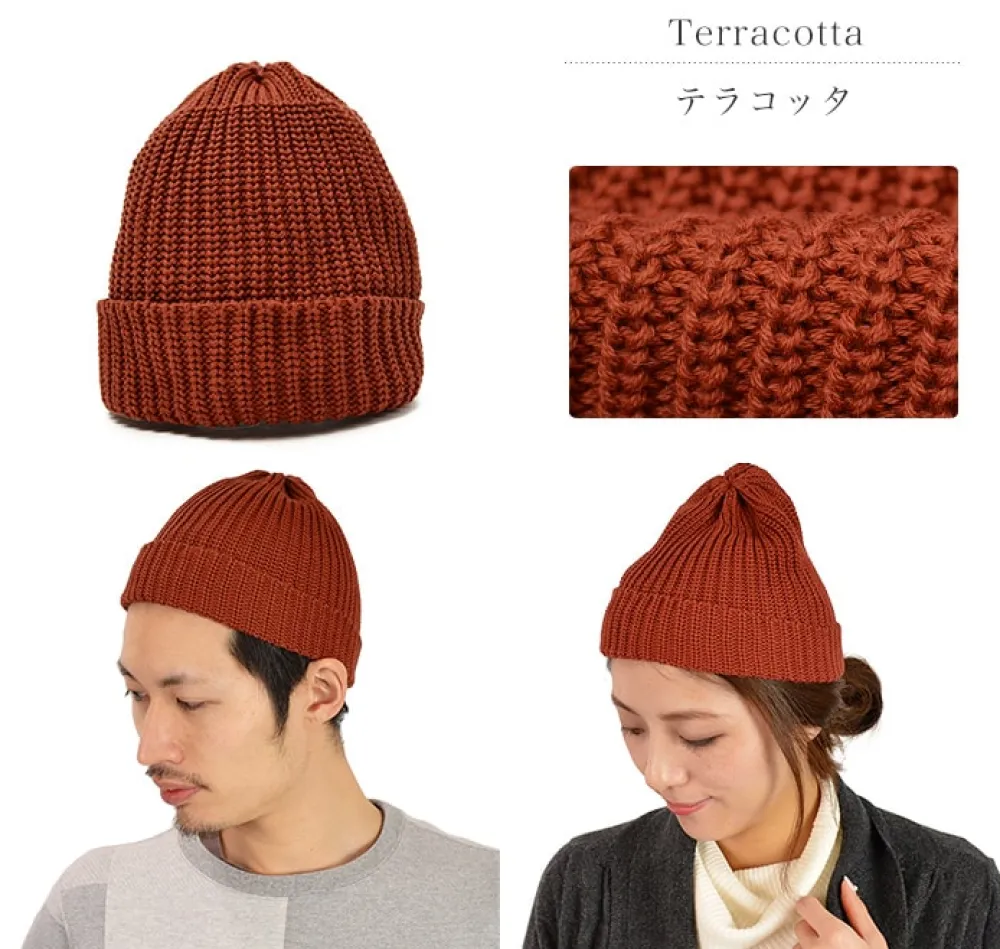 HIGHLAND 2000 Hats^/ Short cotton knitted cap
