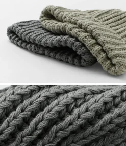 HIGHLAND 2000 Hats^/ Very Short Heavyweight Cotton Knitted Cap