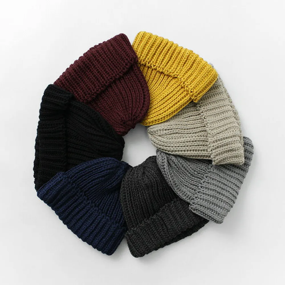 HIGHLAND 2000 Hats^/ Very Short Heavyweight Cotton Knitted Cap