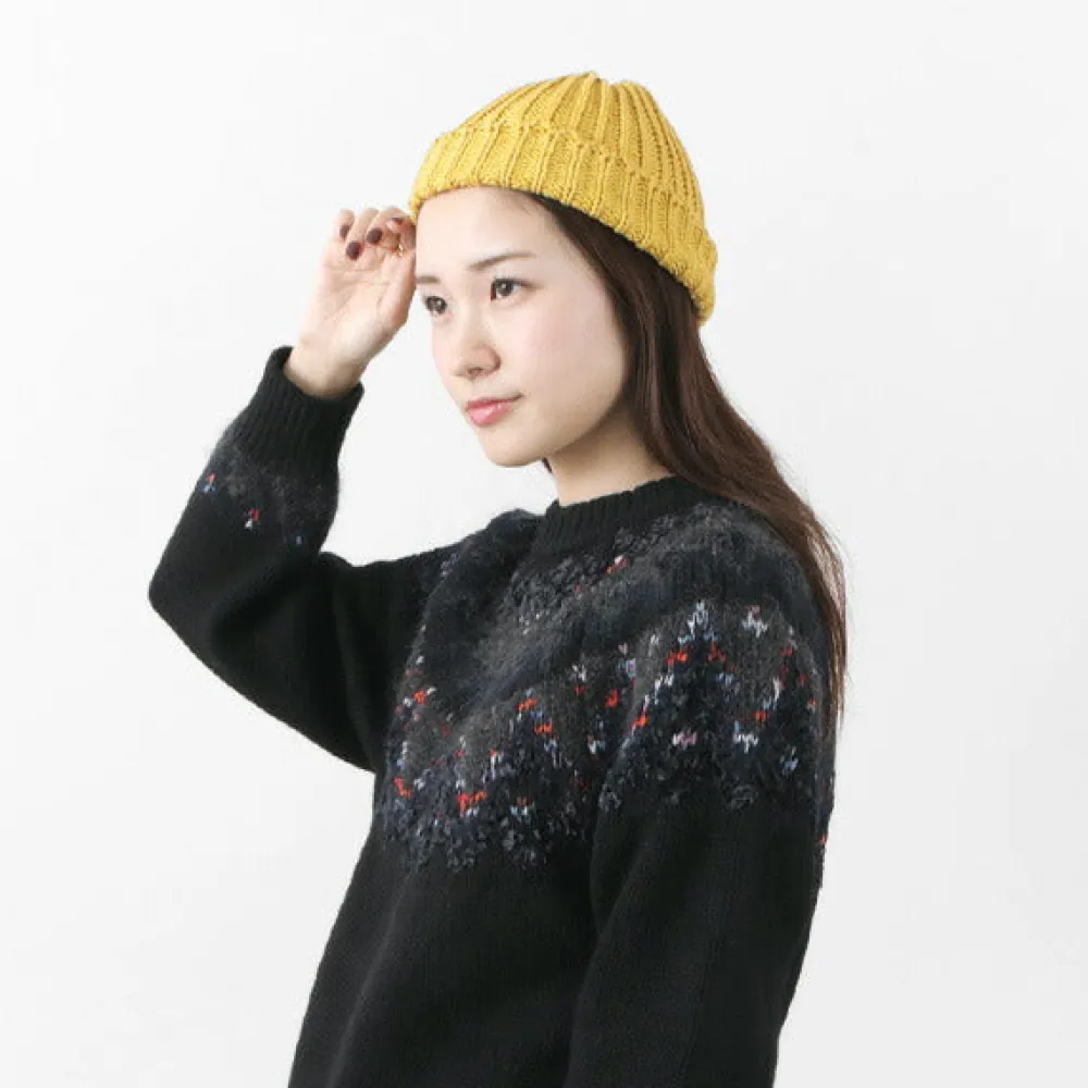 HIGHLAND 2000 Hats^/ Very Short Heavyweight Cotton Knitted Cap
