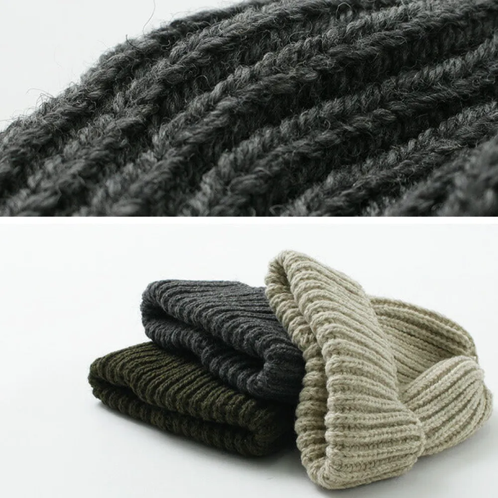HIGHLAND 2000 Hats^/ Very Short Merino Wool Knit Cap