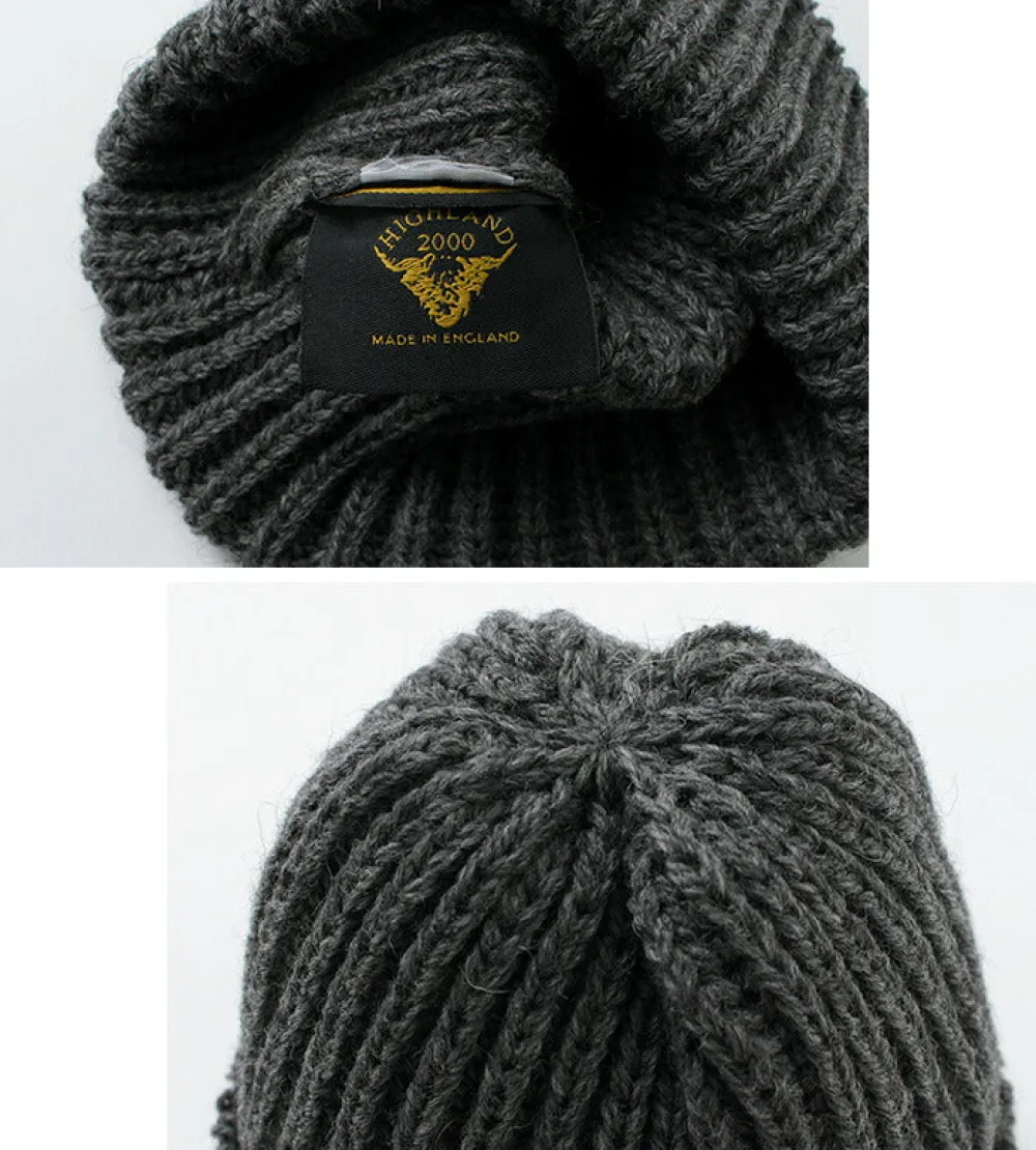 HIGHLAND 2000 Hats^/ Very Short Merino Wool Knit Cap
