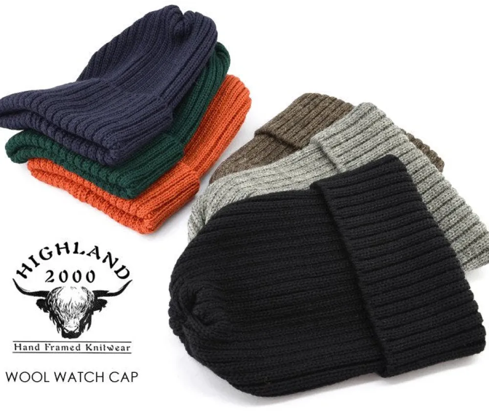 HIGHLAND 2000 Hats^/ Wool Watch Cap