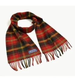 HIGHLAND TWEEDS Scarfs^/ Lamb Wool Check Scarf