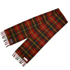 HIGHLAND TWEEDS Scarfs^/ Lamb Wool Check Scarf