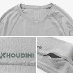 HOUDINI T-Shirts^/ Ms Desoli Light Crew