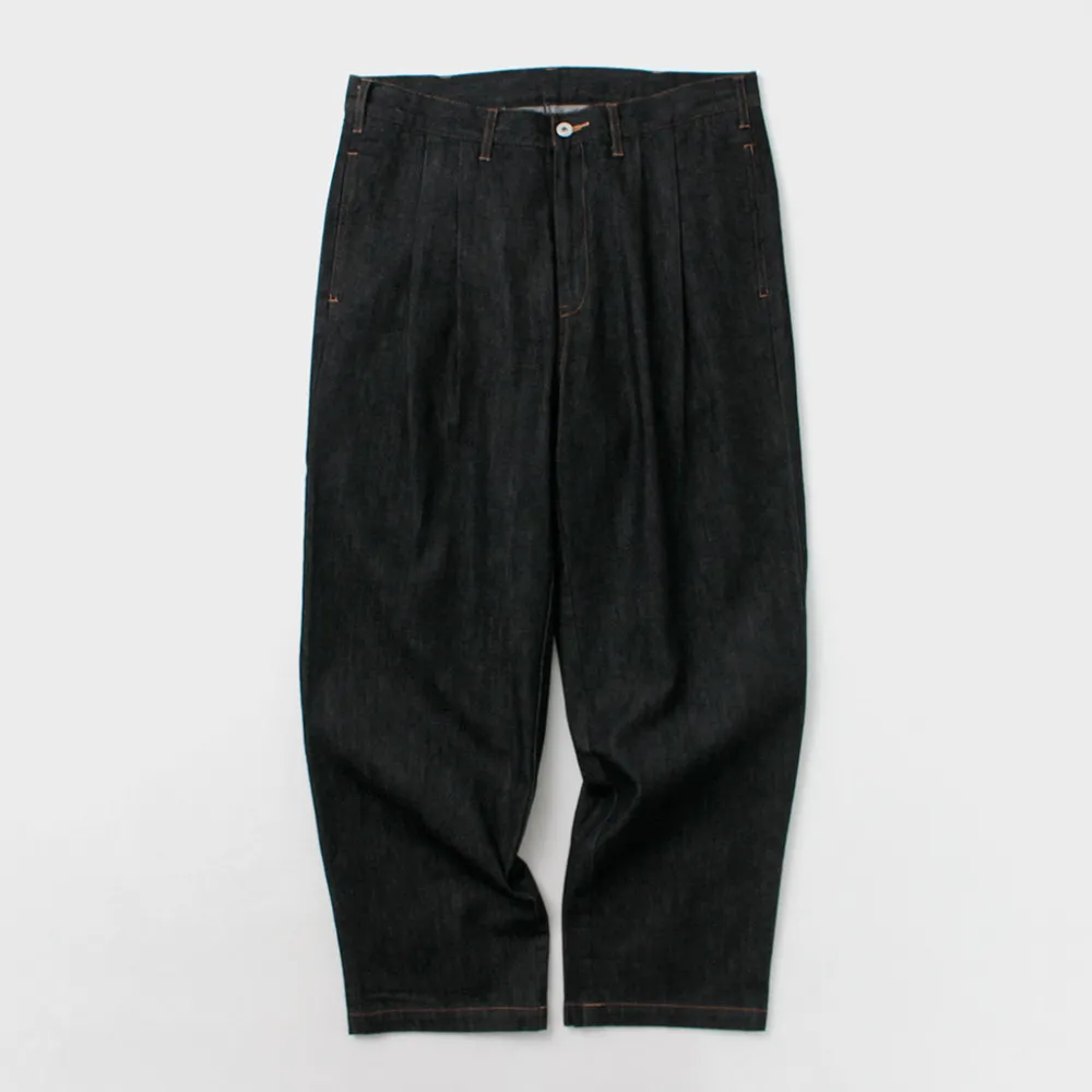 ILL ONE EIGHTY Jeans^/ Denim 2-tuck pants black