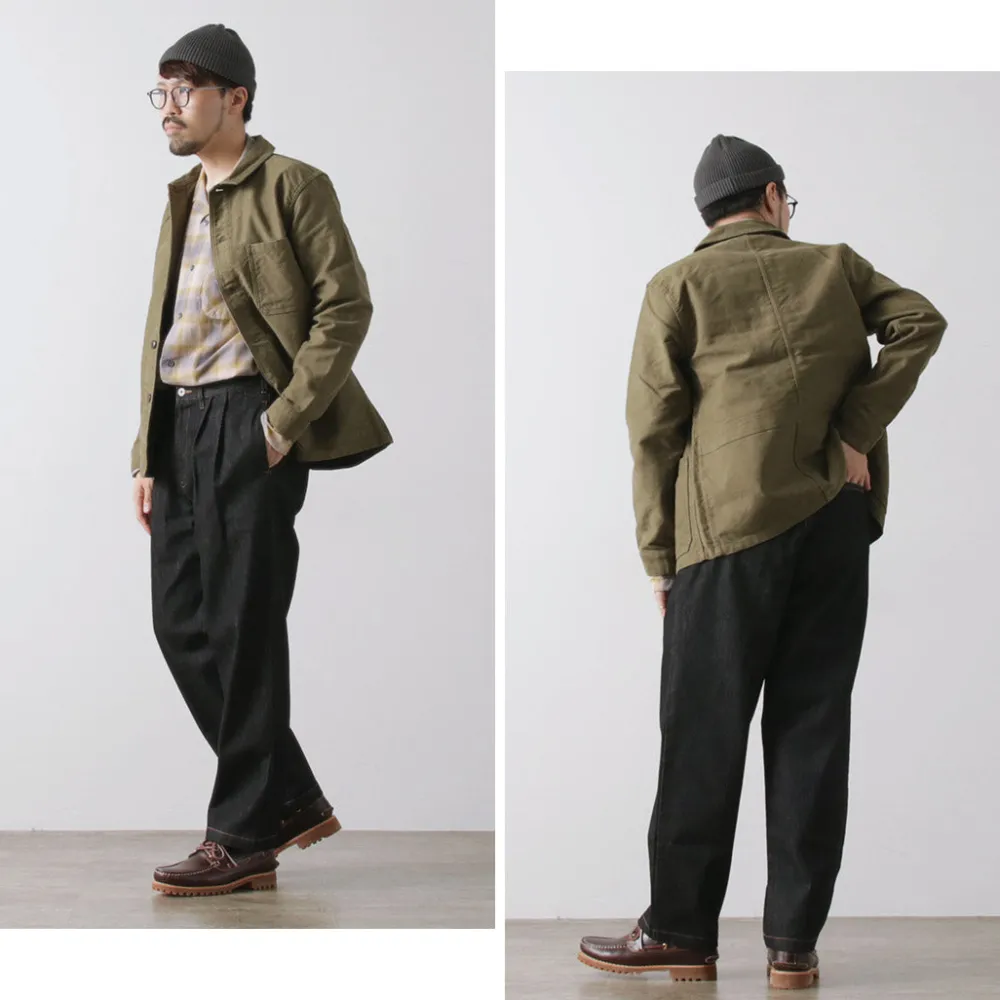 ILL ONE EIGHTY Jeans^/ Denim 2-tuck pants black
