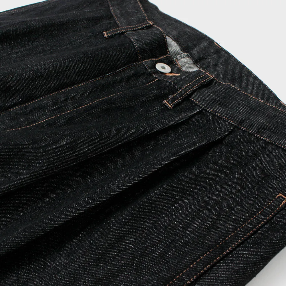 ILL ONE EIGHTY Jeans^/ Denim 2-tuck pants black