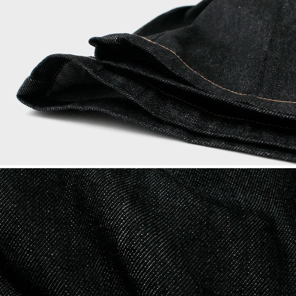 ILL ONE EIGHTY Jeans^/ Denim 2-tuck pants black