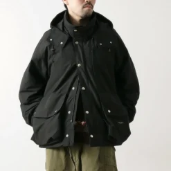 ILL ONE EIGHTY Jackets^/ Manten Hoodie black