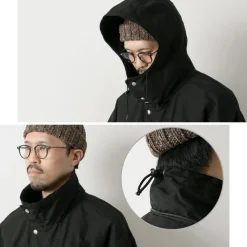 ILL ONE EIGHTY Jackets^/ Manten Hoodie black