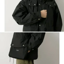 ILL ONE EIGHTY Jackets^/ Manten Hoodie black
