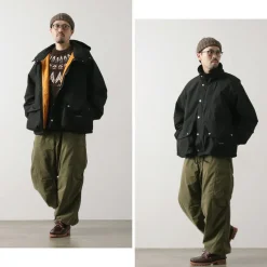 ILL ONE EIGHTY Jackets^/ Manten Hoodie black
