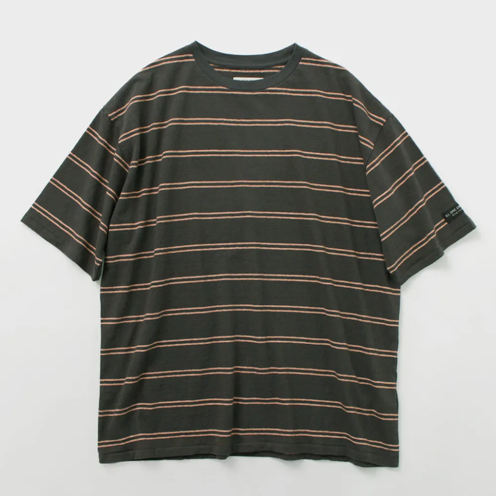 ILL ONE EIGHTY T-Shirts^/ Retro stripe T-shirt