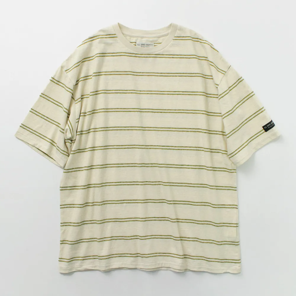 ILL ONE EIGHTY T-Shirts^/ Retro stripe T-shirt