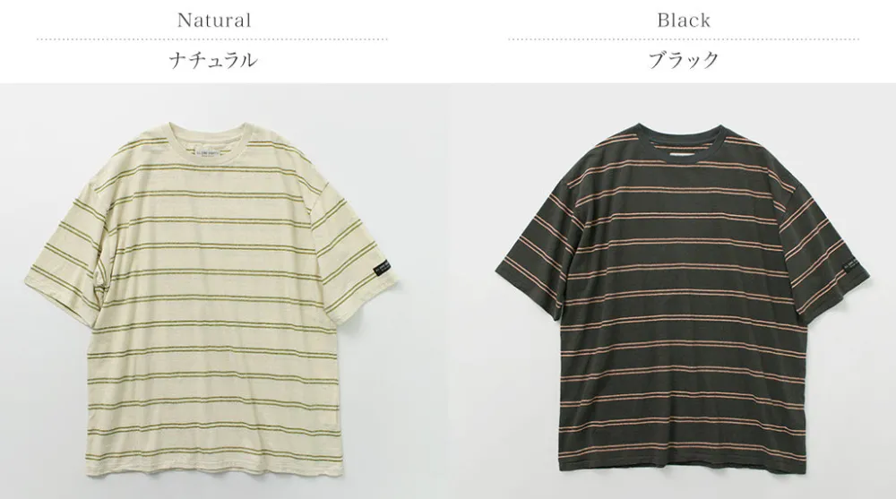 ILL ONE EIGHTY T-Shirts^/ Retro stripe T-shirt