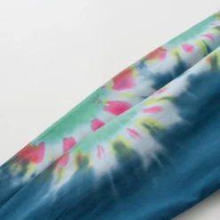 ILL ONE EIGHTY T-Shirts^/ Tie-Dye Long Sleeve T-Shirt navy