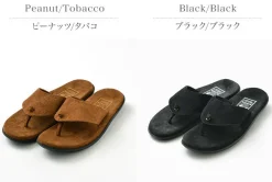 ISLAND SLIPPER Sandals^/ Wide strap thong leather sandal