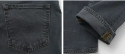 JAPAN BLUE JEANS Jeans^/ Calif Tapered Overdyed Rosewood black