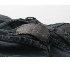 JAPAN BLUE JEANS Jeans^/ Calif Tapered Overdyed Rosewood black