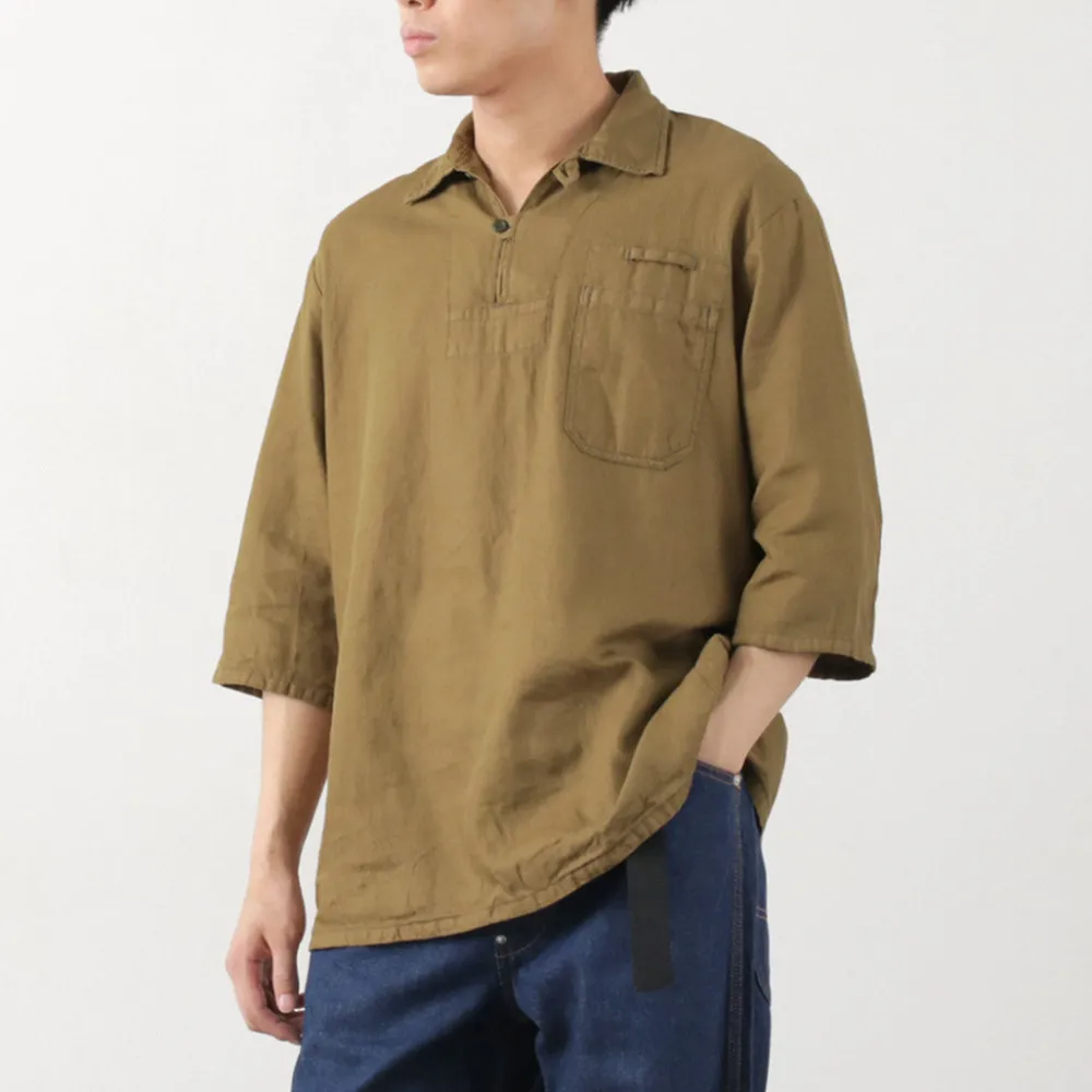 JAPAN BLUE JEANS Shirts^/ CODE:SILVER Military Pullover Shirt