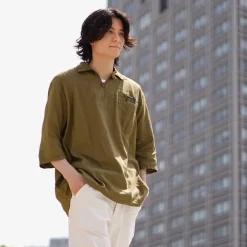 JAPAN BLUE JEANS Shirts^/ CODE:SILVER Military Pullover Shirt