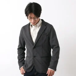JAPAN BLUE JEANS Jackets^/ Full flannel serge tailored jacket