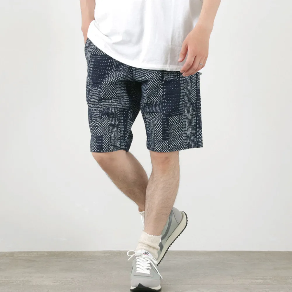 JAPAN BLUE JEANS Shorts^/ Indigo quilted coat Style Sweatshirt Shorts