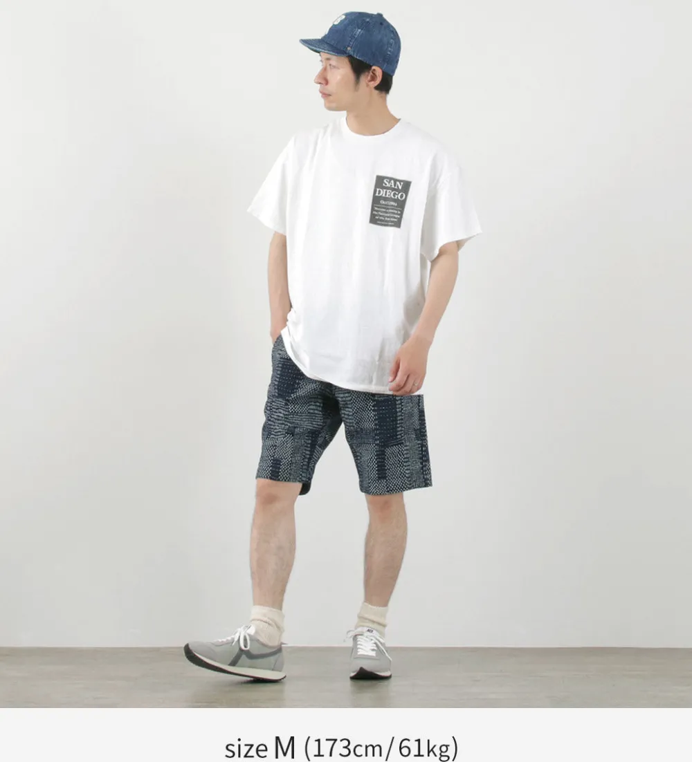 JAPAN BLUE JEANS Shorts^/ Indigo quilted coat Style Sweatshirt Shorts
