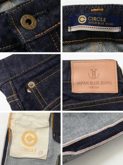 JAPAN BLUE JEANS Jeans^/ J401 Circle 14.8 oz. classic straight jeans indigo