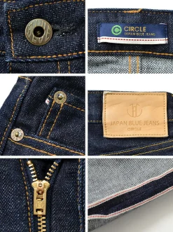 JAPAN BLUE JEANS Jeans^/ J201 CIRCLE 14.8oz TAPERED indigo