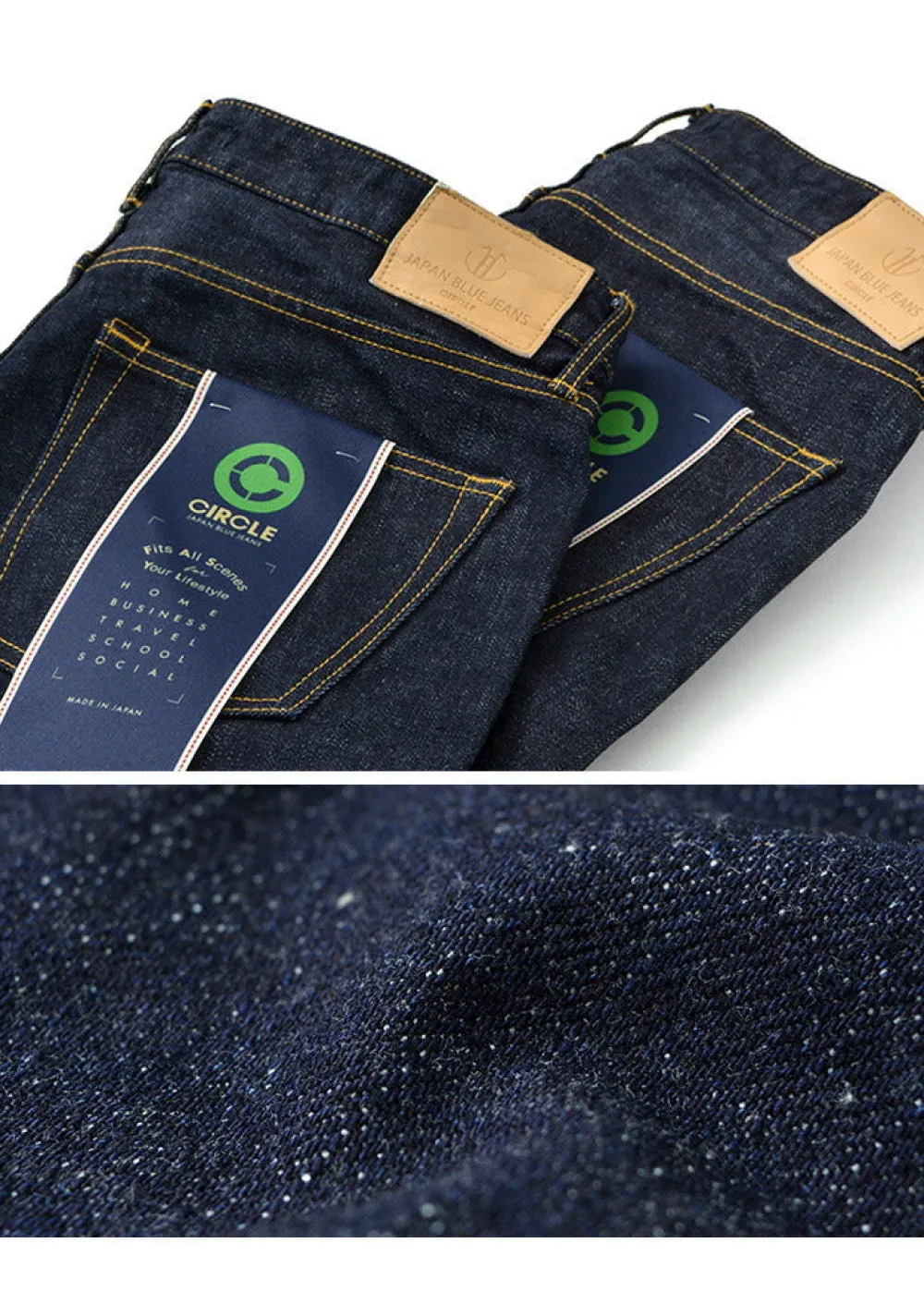 JAPAN BLUE JEANS Jeans^/ J201 CIRCLE 14.8oz TAPERED indigo