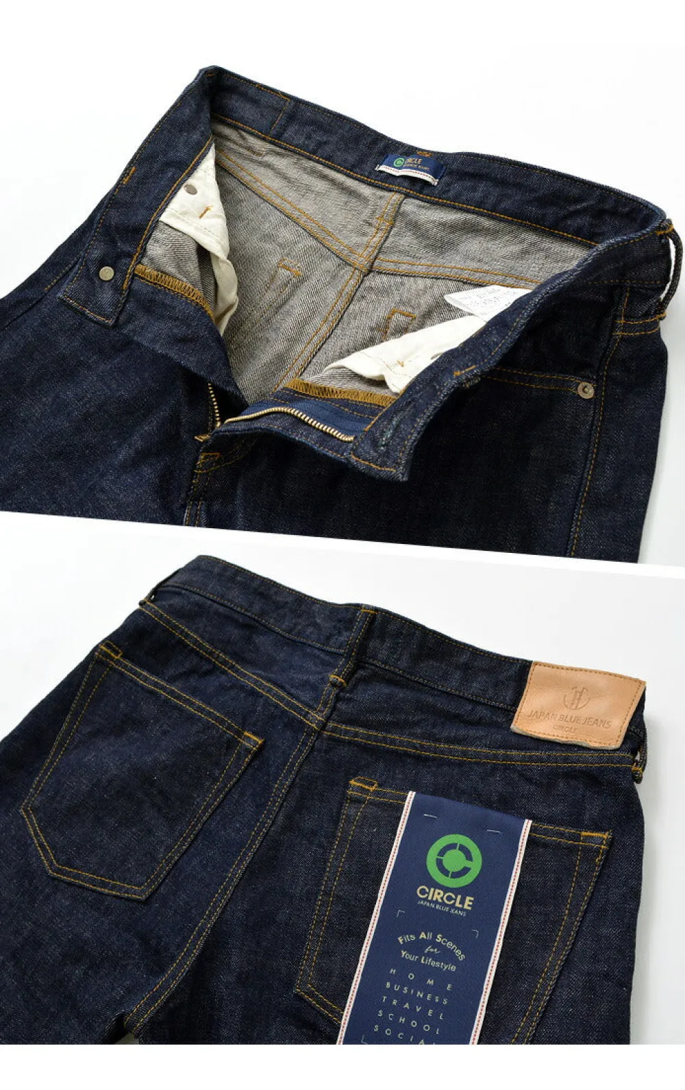 JAPAN BLUE JEANS Jeans^/ J204 Circle 12.5oz tapered indigo