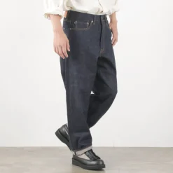 JAPAN BLUE JEANS Jeans^/ J504 Circle Loose 12.5oz African cotton selvage denim indigo