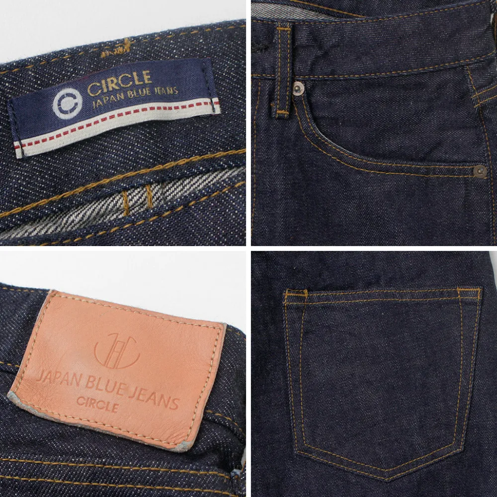 JAPAN BLUE JEANS Jeans^/ J504 Circle Loose 12.5oz African cotton selvage denim indigo