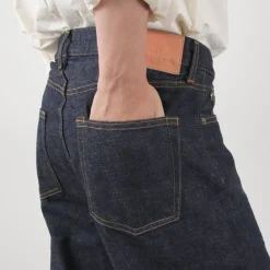 JAPAN BLUE JEANS Jeans^/ J504 Circle Loose 12.5oz African cotton selvage denim indigo