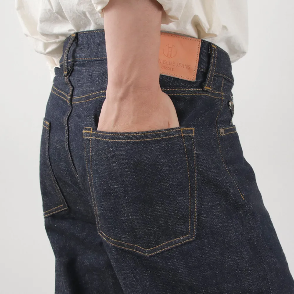 JAPAN BLUE JEANS Jeans^/ J504 Circle Loose 12.5oz African cotton selvage denim indigo
