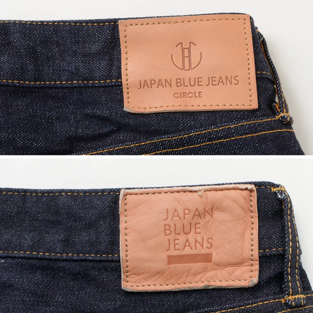 JAPAN BLUE JEANS Jeans^/ J504 Circle Loose 12.5oz African Cotton Selvic Used Wash used-wash