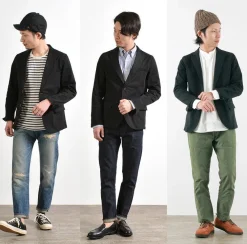 JAPAN BLUE JEANS Jackets^/ JBJK4100 French Work Jacket