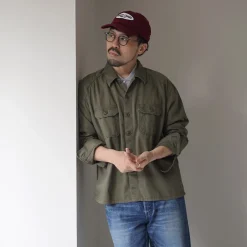 JAPAN BLUE JEANS Shirts^/ Military Field Shirt olive