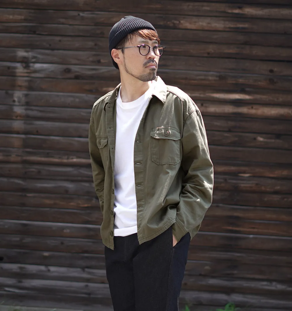 JAPAN BLUE JEANS Shirts^/ Military Field Shirt olive