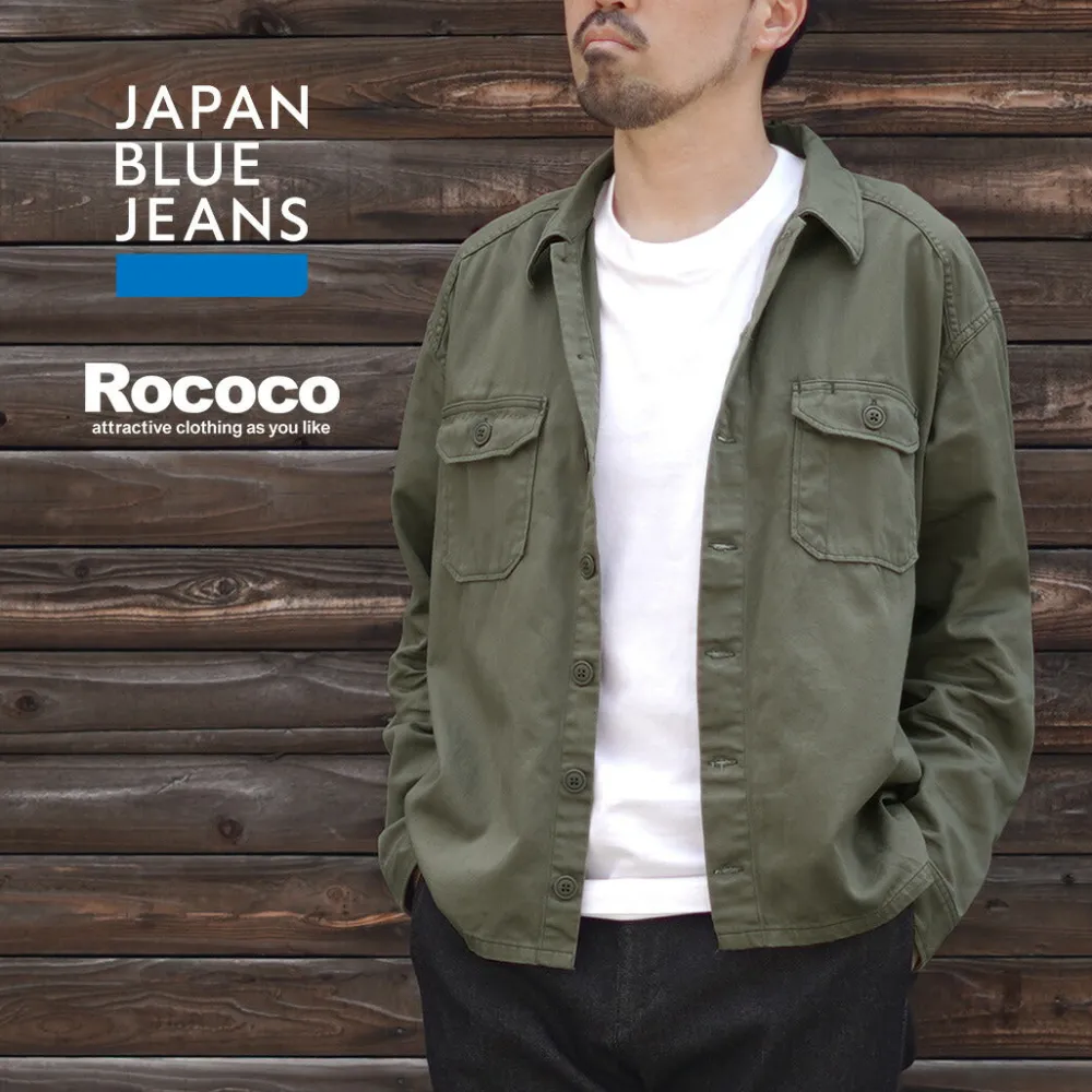 JAPAN BLUE JEANS Shirts^/ Military Field Shirt olive