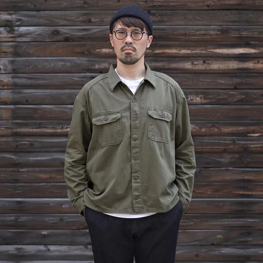 JAPAN BLUE JEANS Shirts^/ Military Field Shirt olive