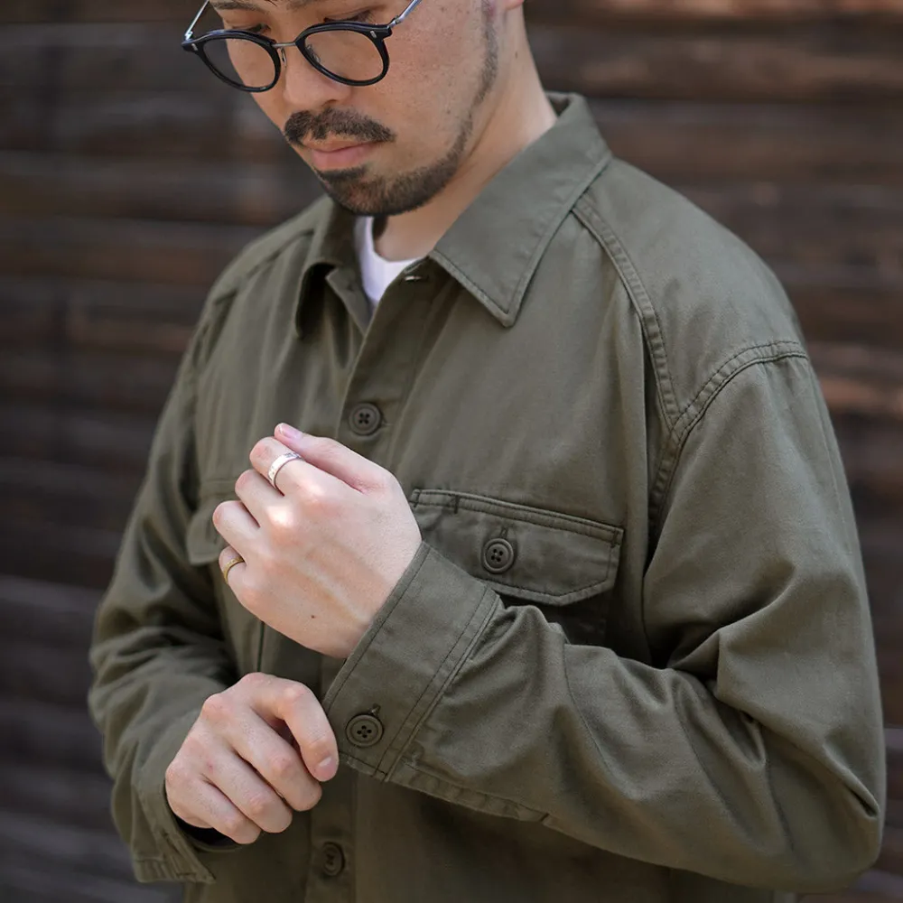 JAPAN BLUE JEANS Shirts^/ Military Field Shirt olive