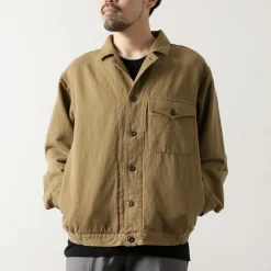 JAPAN BLUE JEANS Jackets^/ Military Herringbone Jacket