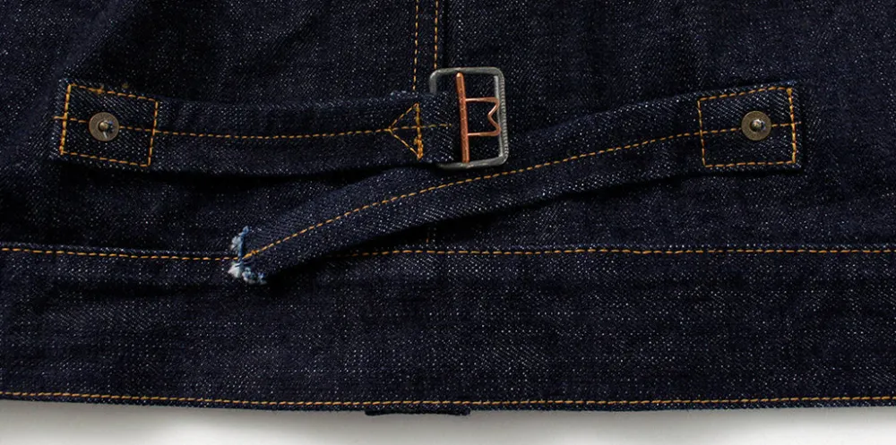 JAPAN BLUE JEANS Jackets^/ Monster Denim 1st Jacket Selvedge16oz dark-indigo