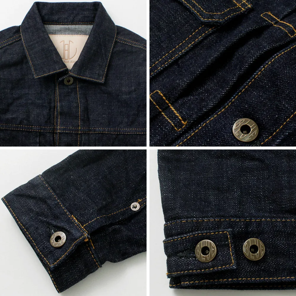 JAPAN BLUE JEANS Jackets^/ Monster Denim Jacket 2nd selvedge 6oz Indigo