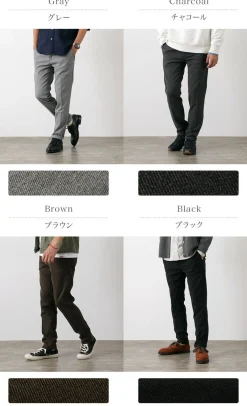 JAPAN BLUE JEANS Trousers^/ Officer Tapered Full Flanser Trousers
